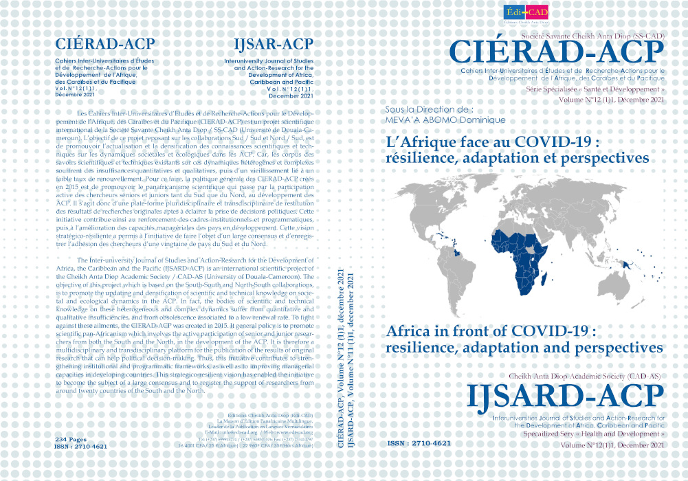 CIERAD-ACP, Volume N°12 (1)1